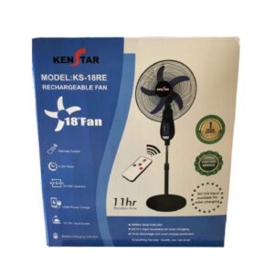 2 - Kenstar 18 Inch Rechargable Standing Fan KS-18RE